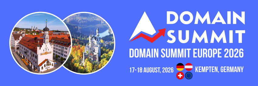 Domain Summit Europe 2026 - August 17-18, 2026 - Kempten, Germany