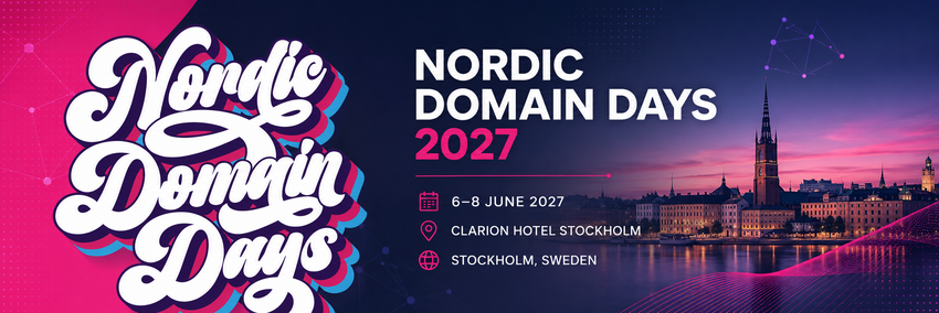 Nordic Domain Days 2027 | 6.-8. Juni 2027 | Clarion Hotel Stockholm, Schweden