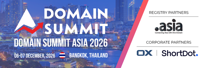 Domain Summit Asia 2026 | 6.–7. Dezember 2026 | Bangkok, Thailand