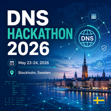 DNS Hackathon 2026 - 23.-24. Mai 2026, Stockholm, Schweden
