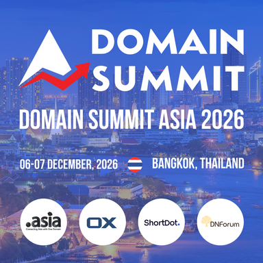 Domain Summit Asia 2026 | 6.–7. Dezember 2026 | Bangkok, Thailand
